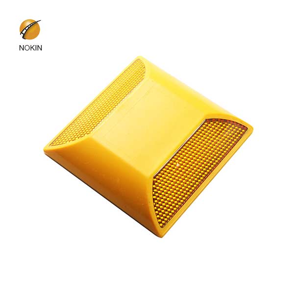 Amber Plastic Road Stud With Reflector NK-1002