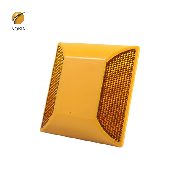 Amber Plastic Road Stud With Reflector NK-1002