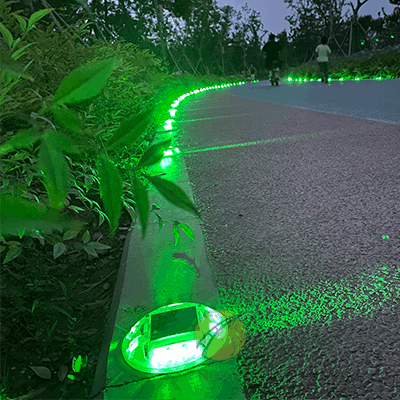 Solar Road Stud Lights are Used as Landscape Lights